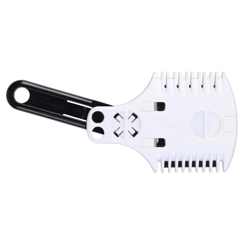 Double Side Hair for Razor Comb Adjustable Thinning Comb Haircut Accessories 5