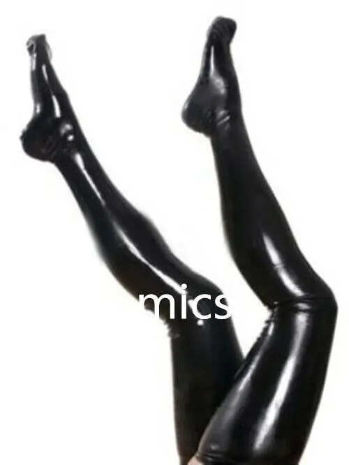 

Latex Rubber Overall Gummi Uniform Catsuit Kostüm Black stocking Ganzanzug Party