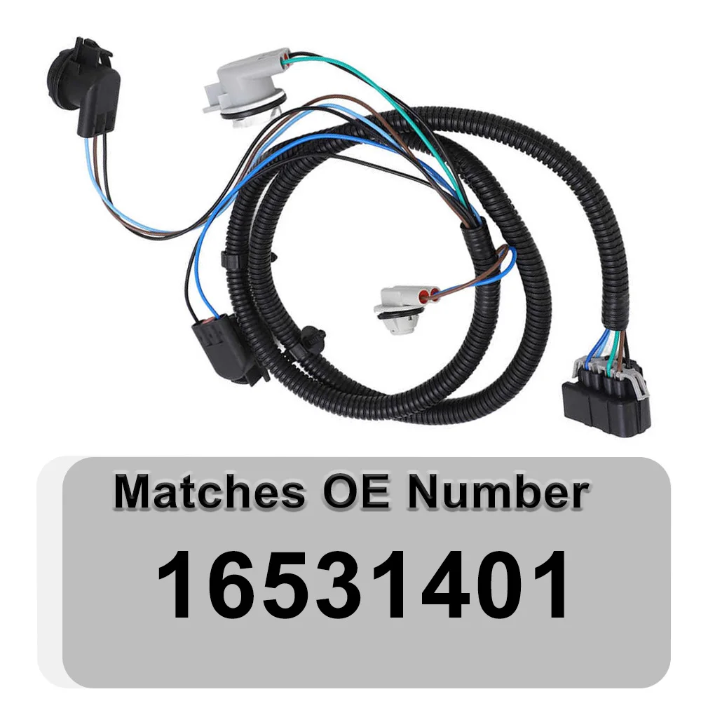 자동차 좌측 테일 라이트 와이어링 하네스 16531401, 쉐보레 실베라도 1500 1500HD 2500HD 3500 에 적합, 1 개