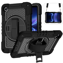 Shockproof Kids Tablet Cover with Hand and Shoulder Strap, 9.7 - Inch for Redmi Pad 2 SE 9.7 (Black)