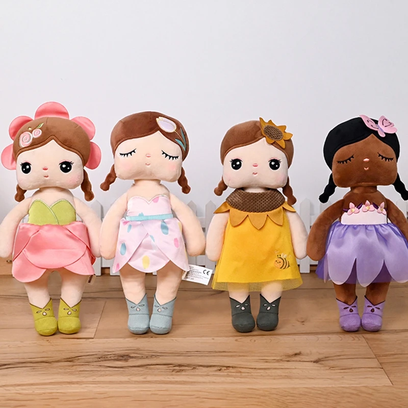

New Plush Cartoon Fairy Doll Soft Stuffed Toy Cute Throw Pillows For Home Office Ornaments Kids Birthday Gift Hot Sale