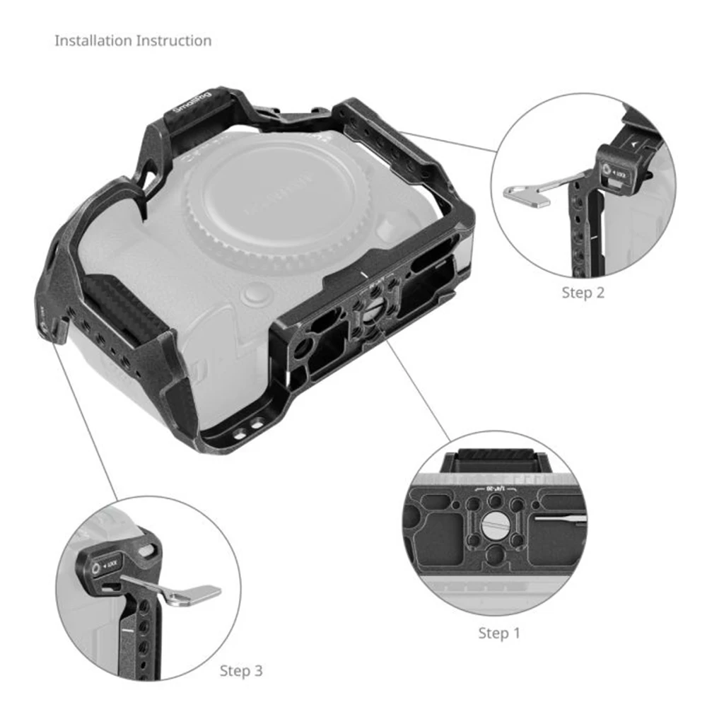Black Mamba Cage Kit Expansion Frame Cage for Canon EOS R5 Mark II IN STOCK