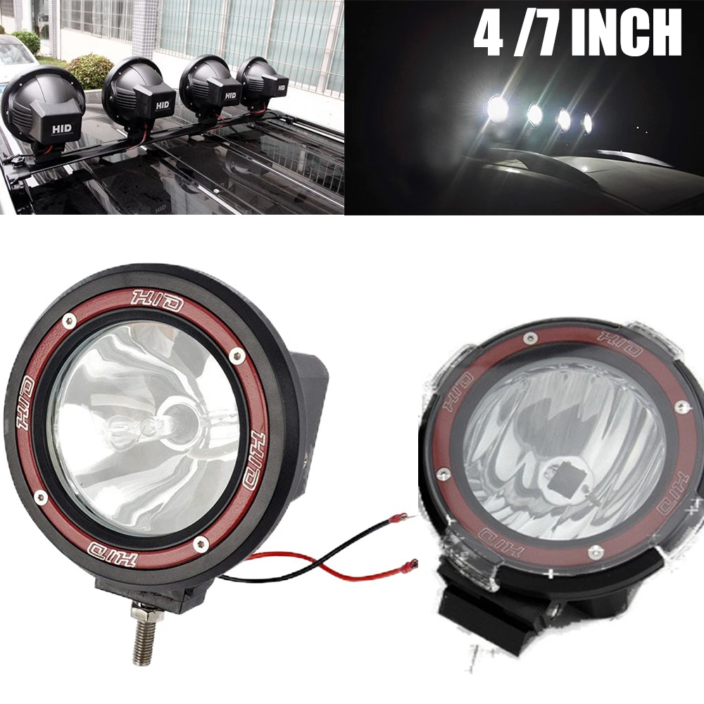 7100WHIDFrontsDrivingLightsHIDXenonSpotlight12VforJeepBoat