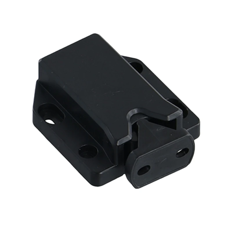 652F 6Pcs Cabinet Push Latches Push to Open Catch Lock Rebound Self-Locking Catch Hardware for Cabinet Drawer Wardrobe
