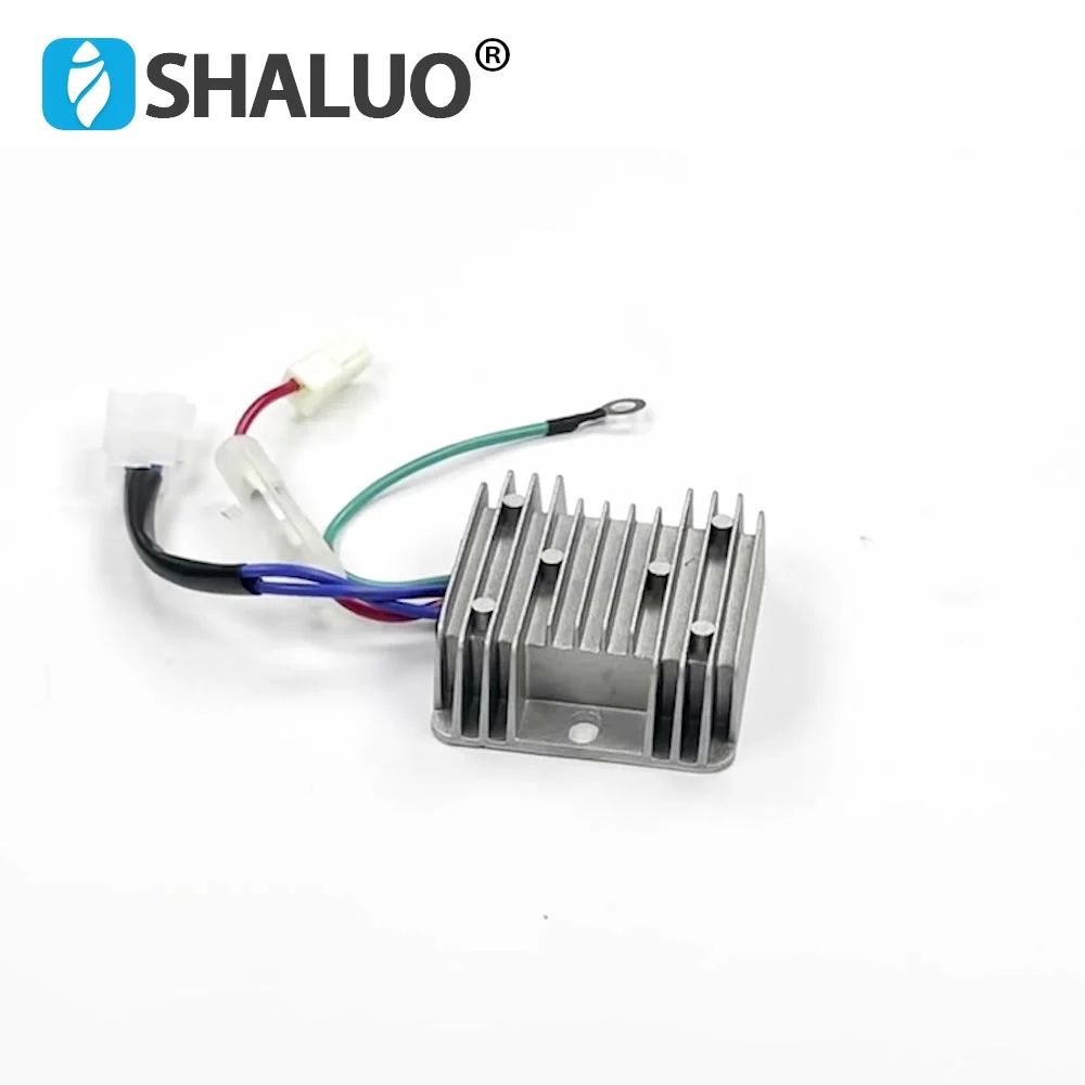 Spannungsregler 12V Für Dieselmotor 186F/188F – AVR, 3-Draht, Mit Sicherung, 15–55V AC