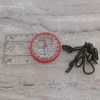 Luminous Compass High Accuracy Waterproof Adventure Warehouse Compass Multifunctional Outdoor with Magnifier for Hiking Survival 1