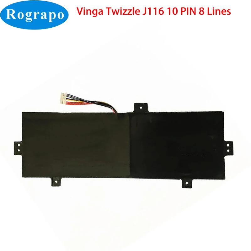 Bateria do Portátil para Vinga Twizzle J116 10 Pinos Linhas Novo 7.6v 5000mah Wtl33781072s