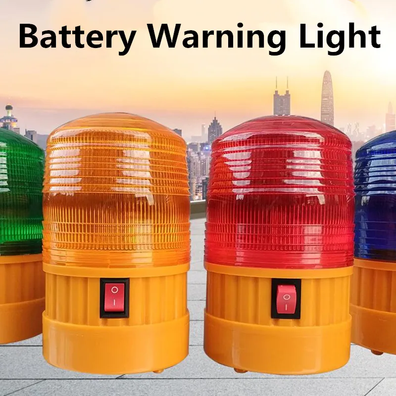 LTD-5088 rosso giallo LED spia luminosa batteria lampeggiante allarme  stroboscopico illuminazione - AliExpress