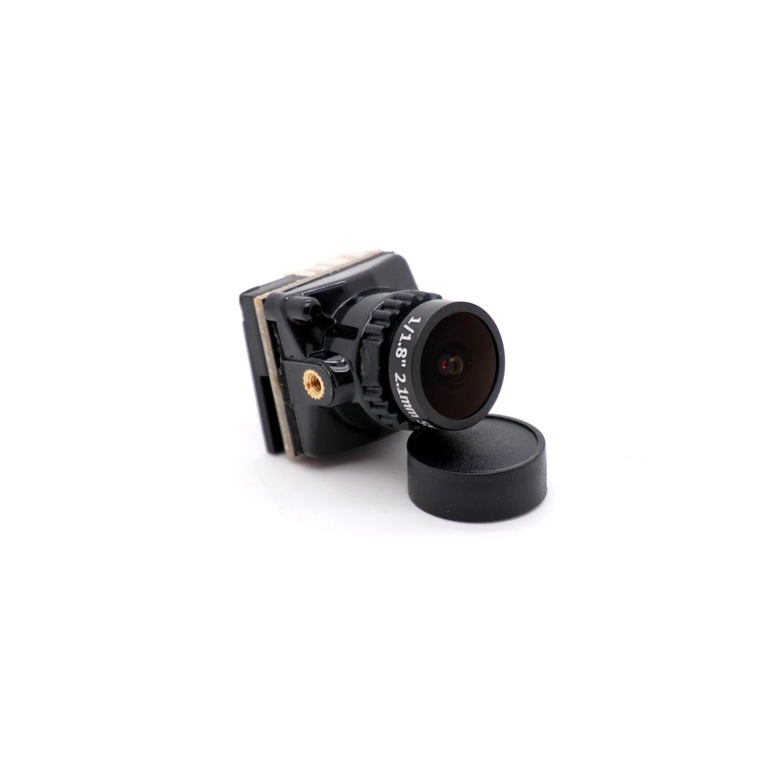 FPV kamera 1800TVL HD 2.1mm, skirta RC lenktynių dronams 5-40V