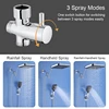 1set household Large panel Shower Top, Handheld Shower Head, Wall Mounted With Adjustable Extension Shower Arm 2