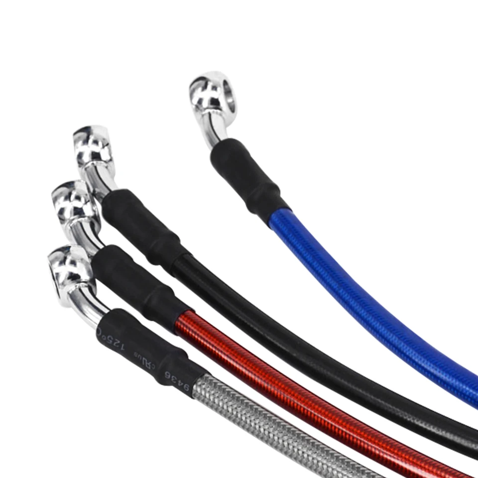 JFG Racing 500mm-2000mm Red Reinforced Hydraulic Clutch Hose For