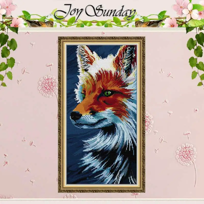 

Wolf Animals Patterns Counted Cross Stitch Set DIY 11CT 14CT 16CT Stamped DMC Cross-stitch Kit Embroidery Needlework Home Decor
