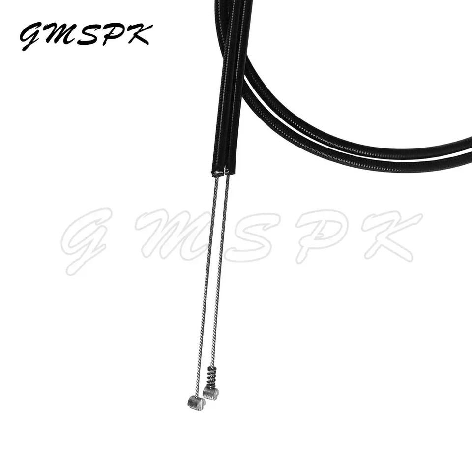 Juego De 2 Cables De Acelerador Y Ralentí De Acero Inoxidable 56579-02A De 42 Pulgadas Para Harley-Davidson FXST 1996-UP