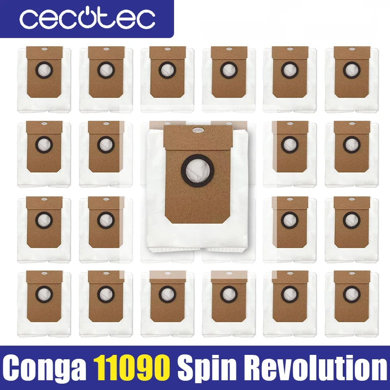 Staubbeutel-Zubehör für Conga 1090/8090 Ultra/10000/9090 AI / 7490/Eufy L50/ L60 SES /Viomi alpha 3Pro Staubsauger Teil