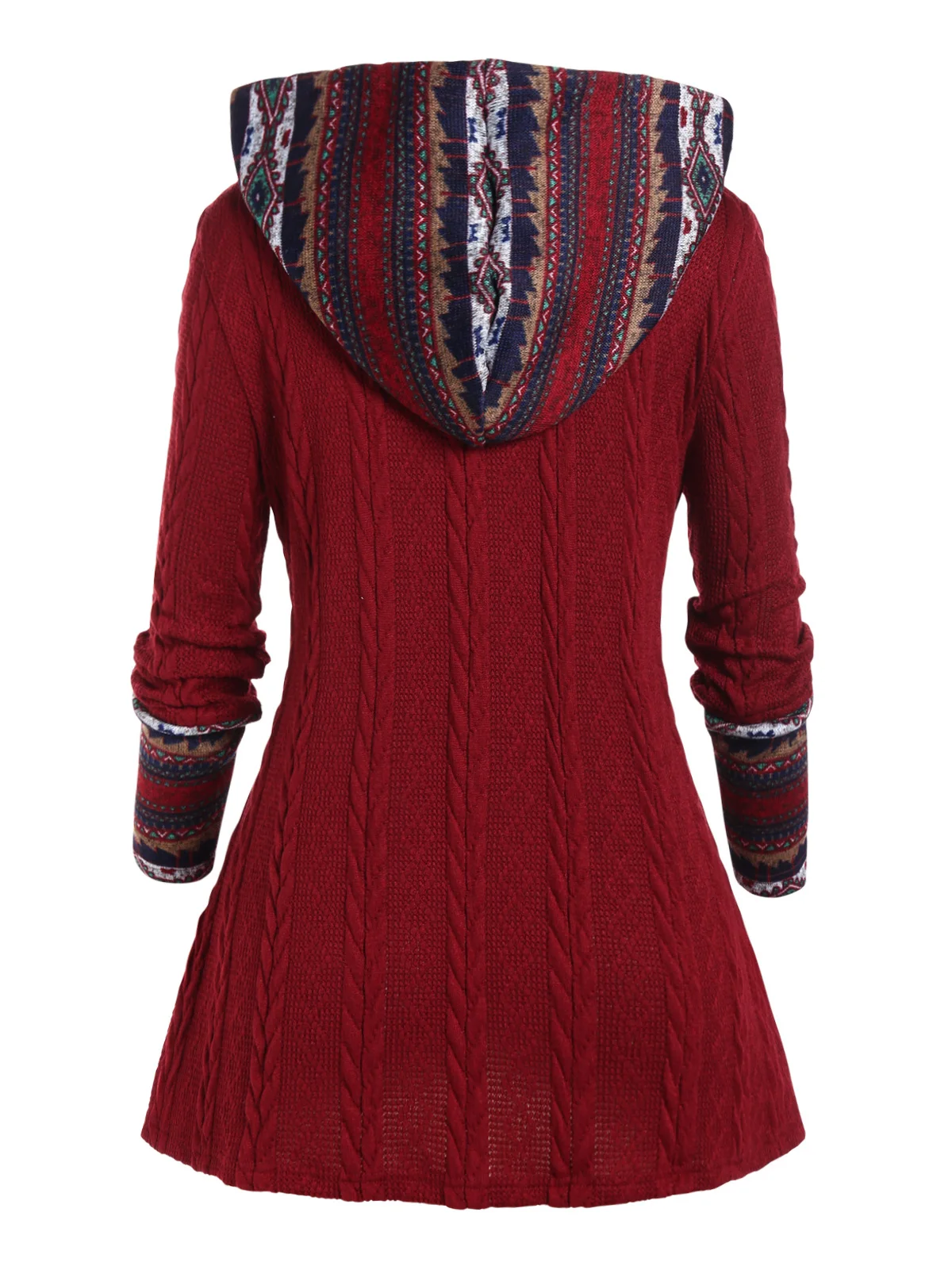 plus-size-tribal-print-sweater