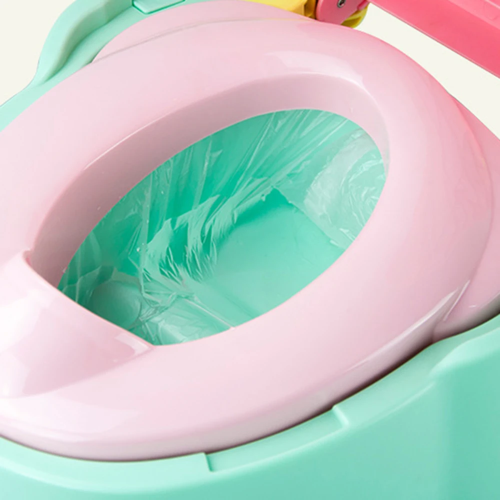 Roll Universal Potty Baby Training Toilet Seat Bin Bags Travel Urina Liners Disposable With Drawstring Boy Girl WC Accessories 4