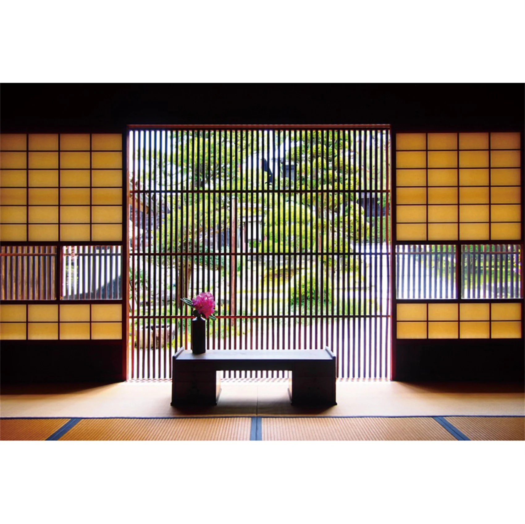 thumbnail image 1 of Fondos fotográficos de retratos interiores con ventana de casa de estilo japonés para sala de estar de Yeele, 1 of 5