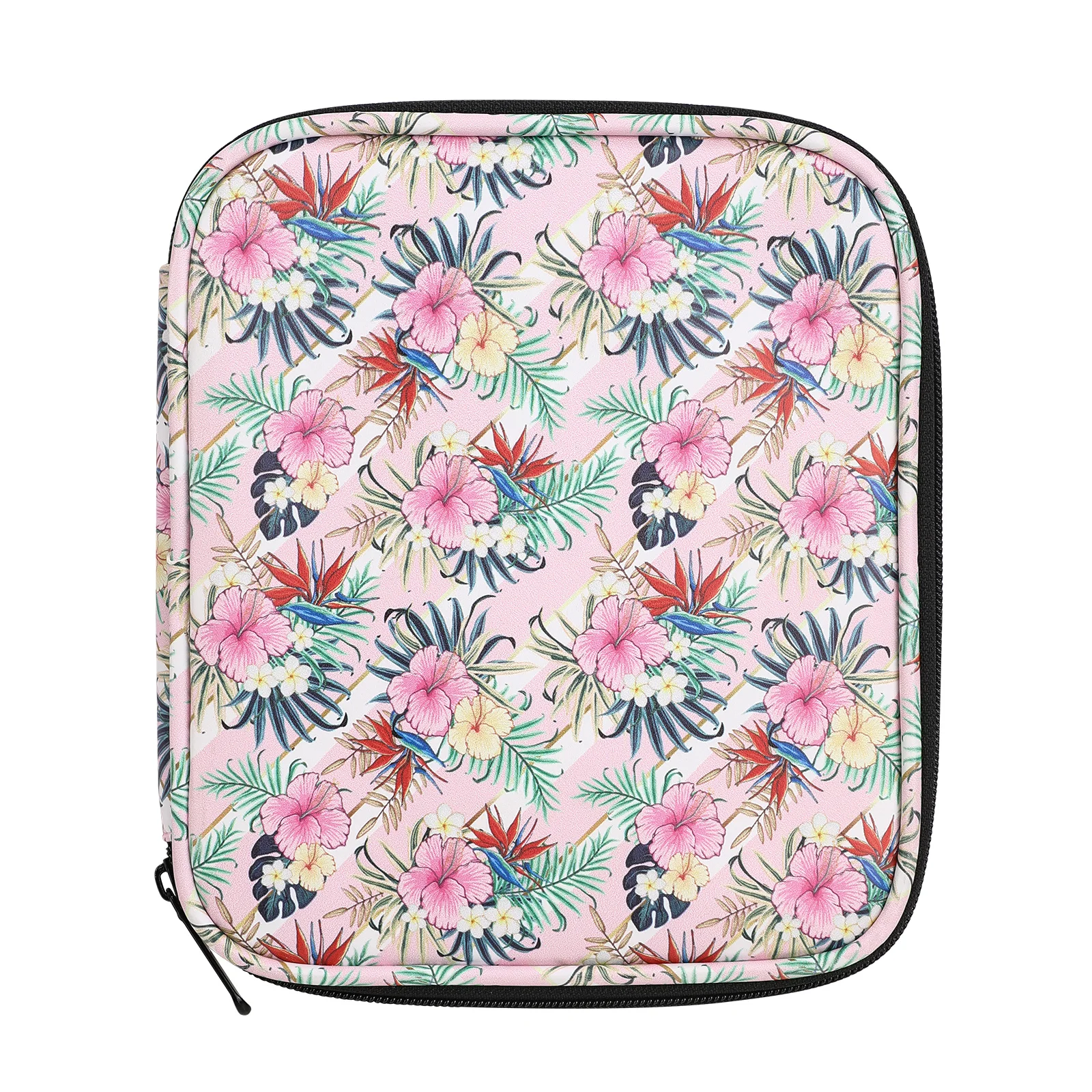 Neue leere Häkelnadeln Tasche einlagige Häkelnadeln Aufbewahrungstasche hellgrün Stricketui Organizer Nähzubehör – Detail 4