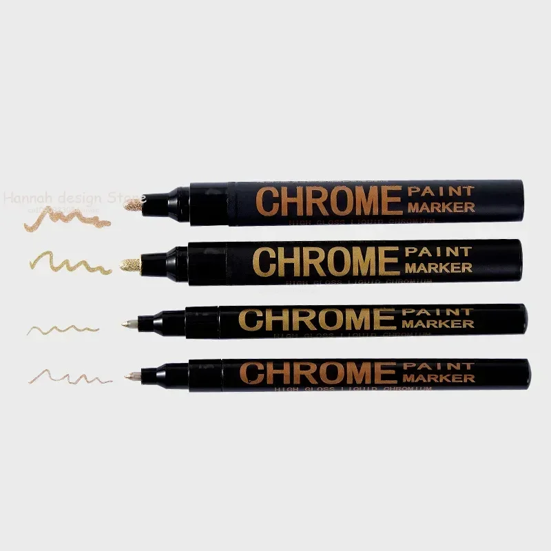 Electroplating Chrome Mirror Marker Pen 0.7/1/3mm