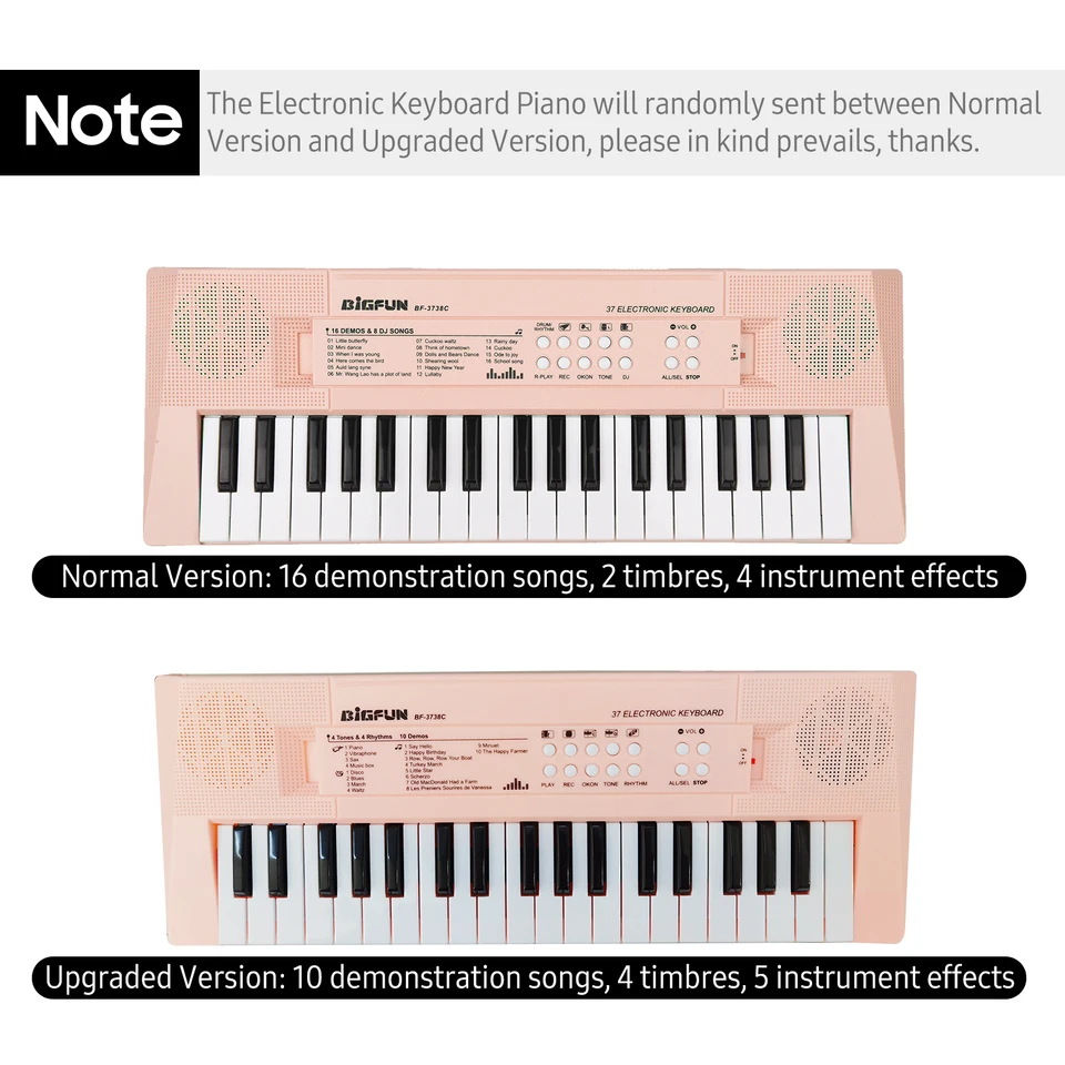 鍵盤楽器 kaynesy デジタル電子キーボード,37/61キー,楽器,プロの音楽シンセサイz