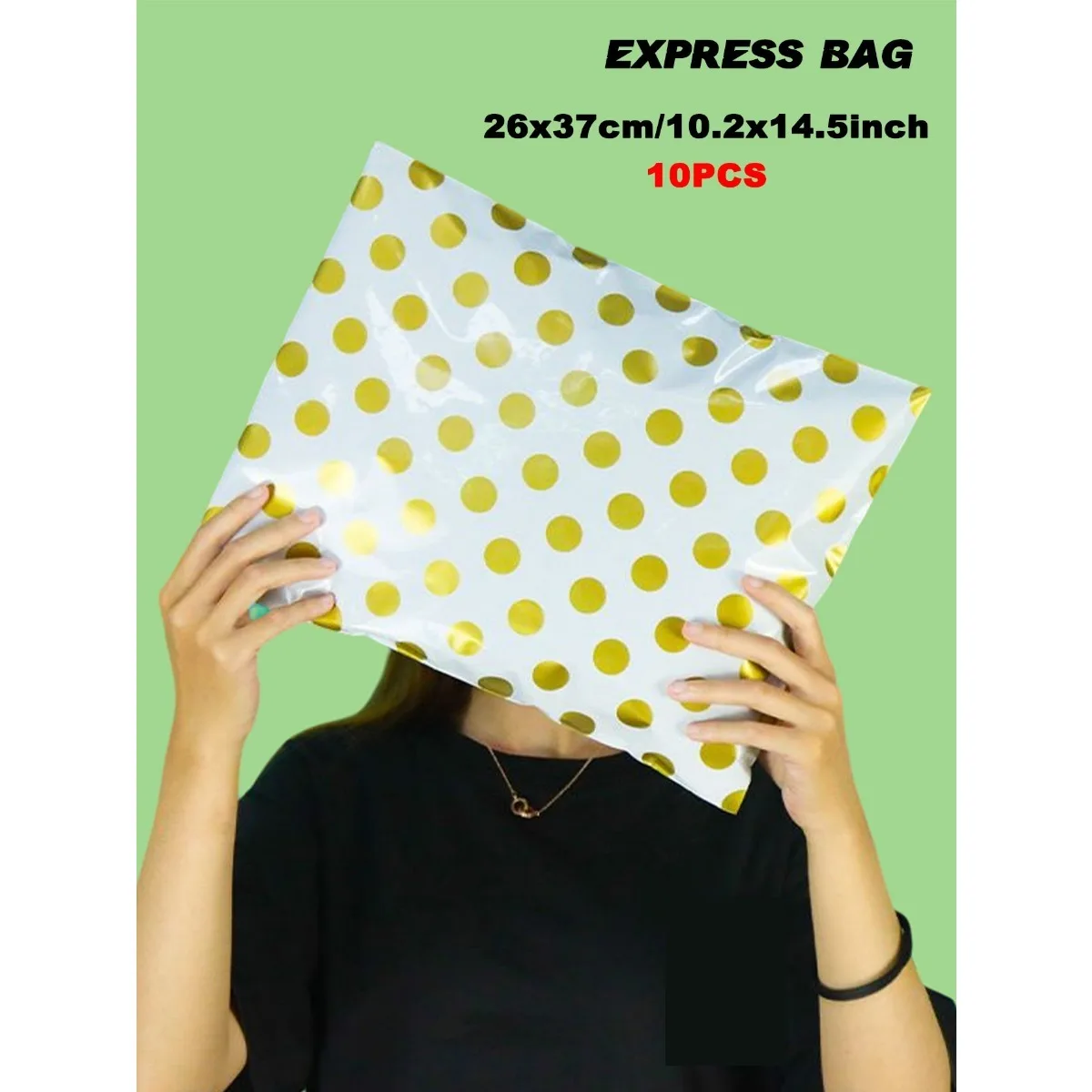 Poly Mailer 10x14inch 10Pack Shipping Bags for Clothing,Strong Thick and Self Adhesive Mailing Bags Cute Packaging Bags For Gift