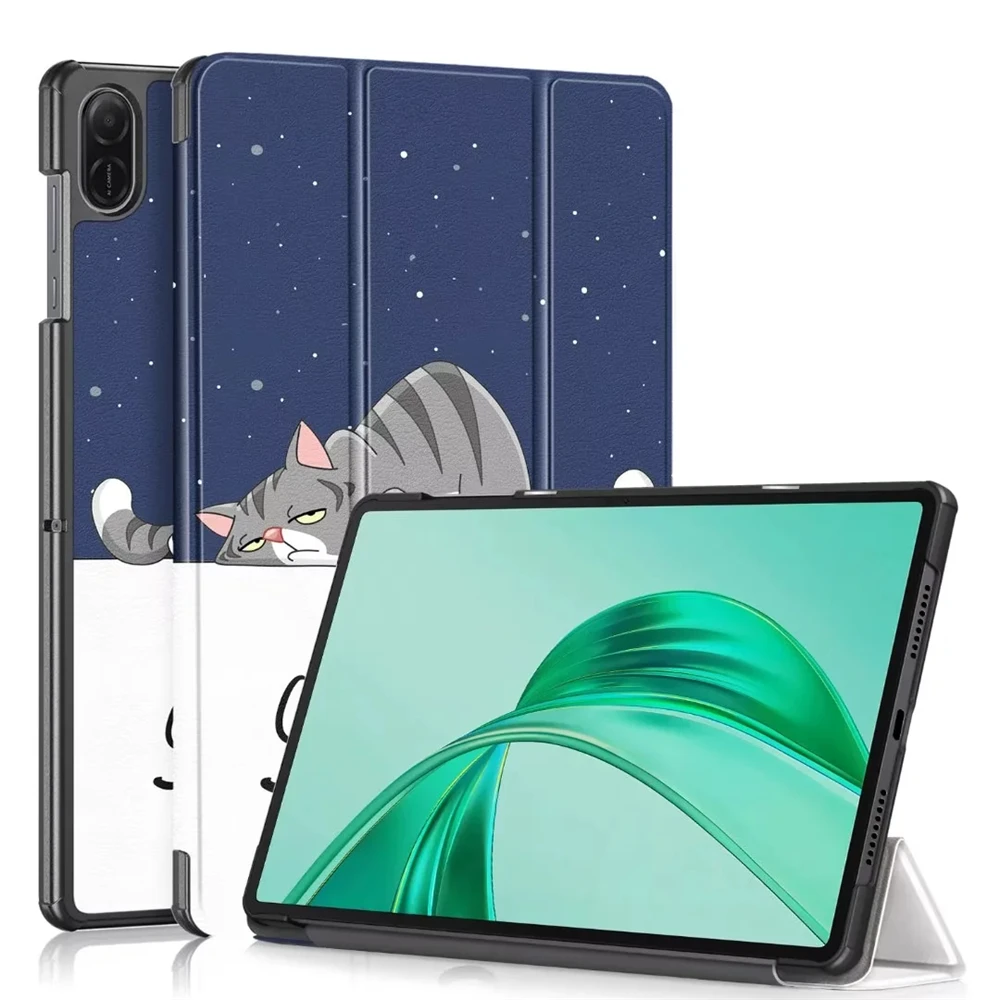 WD&CD Hülle Für Honor Pad X8a 11 Zoll - PU Leder Case Mit Standfunktion & Auto Sleep
