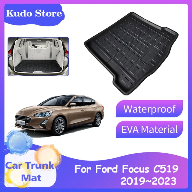 Car Trunk Mat for Ford Focus MK4 C519 ST LINE Sedan 2019~2023 Rear Boot  Cargo Liner Cushion Space Storage Carpet Tray Accessorie - AliExpress