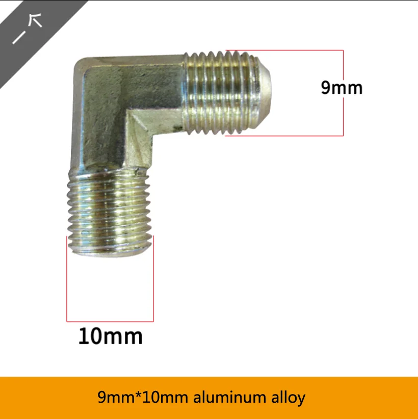 Boutique Oil-free Silent Air Compressor Head Accessories Pump Head Small Elbow Connecting Pipe Cylinder Right Angle Adapter