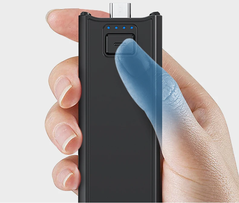 aMagisn Battery Handle for DJI Osmo Pocket3 4500mAh Handheld Charging Safe and S