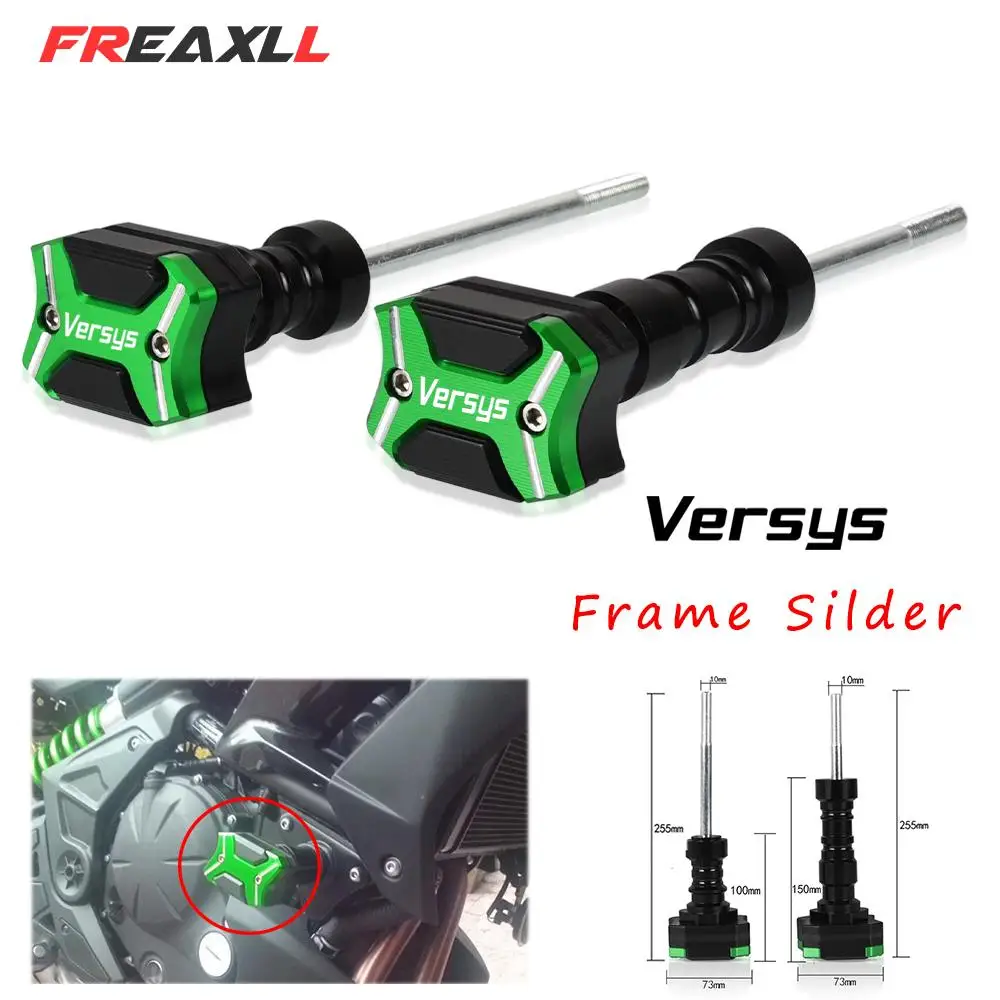 Per Kawasaki Versys650 Versys 650 2015 2016 Moto Anti Crash Pad Slider Telaio Crash Pad Proteggi Protezione Anticaduta Motore