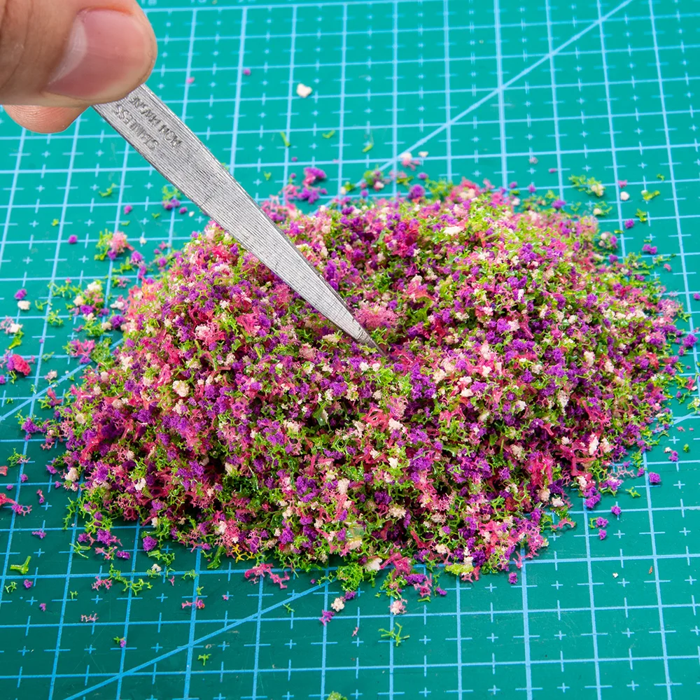 디오라마용 나무 분말 DIY 모델링, 나무 재료 만들기, 건축 빌딩 키트, 정원 장식, 10g