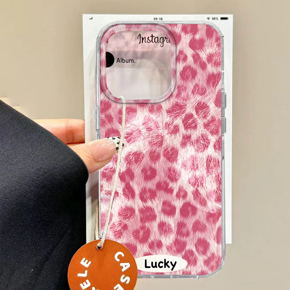 Luxurious Gold Leopard INS Phone Case - Elegant and Stylish Cover