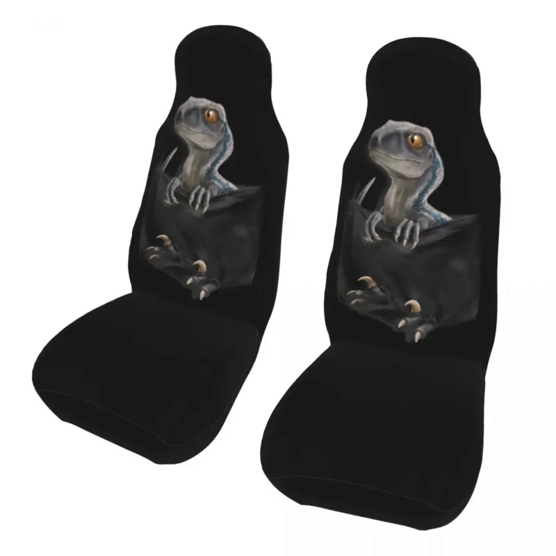 

Pocket Protector Male Raptor Universal Car Seat Cover Auto Interior Travel Dinosaur Car Seat Mat Fiber Fishing