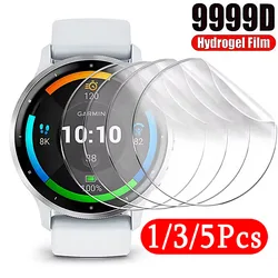 Premium Hydrogel Watch Screen Protector: Soft TPU Film, 1 - 5 Pack - 5Pcs (Garmin Venu 2s)