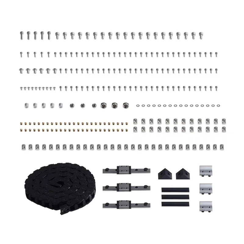AA86 Zero G Hydra Pro 3 Point Conversion Hardware Kit For Ender 5 Pro With High Quality Chains & Rail 3D Printer Parts