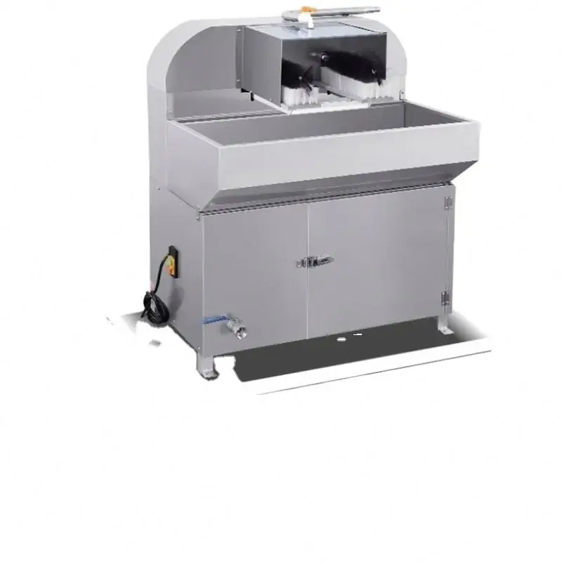 

Commercial 2-Head Semi-Automatic Brush Bottle Washing Machine