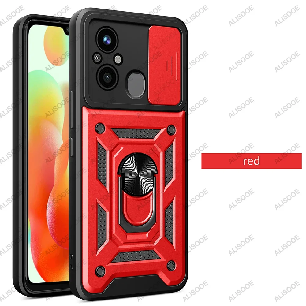 Funda Ring Armor Antigolpe Anillo Tpu Para Xiaomi Redmi 12c