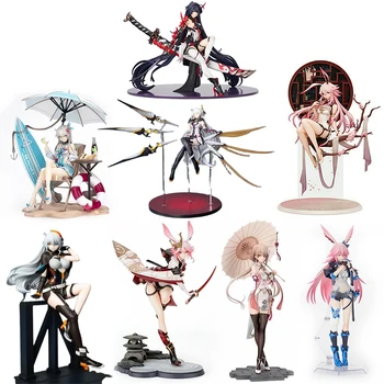 Фигурка аниме Honkai Impact 3, фигурка Himeko, привлекательная фигурка сидя, модель с цветной коробкой, игрушка, коллекционное украшение, подарок