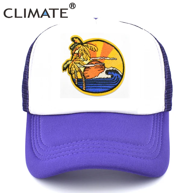 CLIMATE Seaside View Trucker Cap Hat 