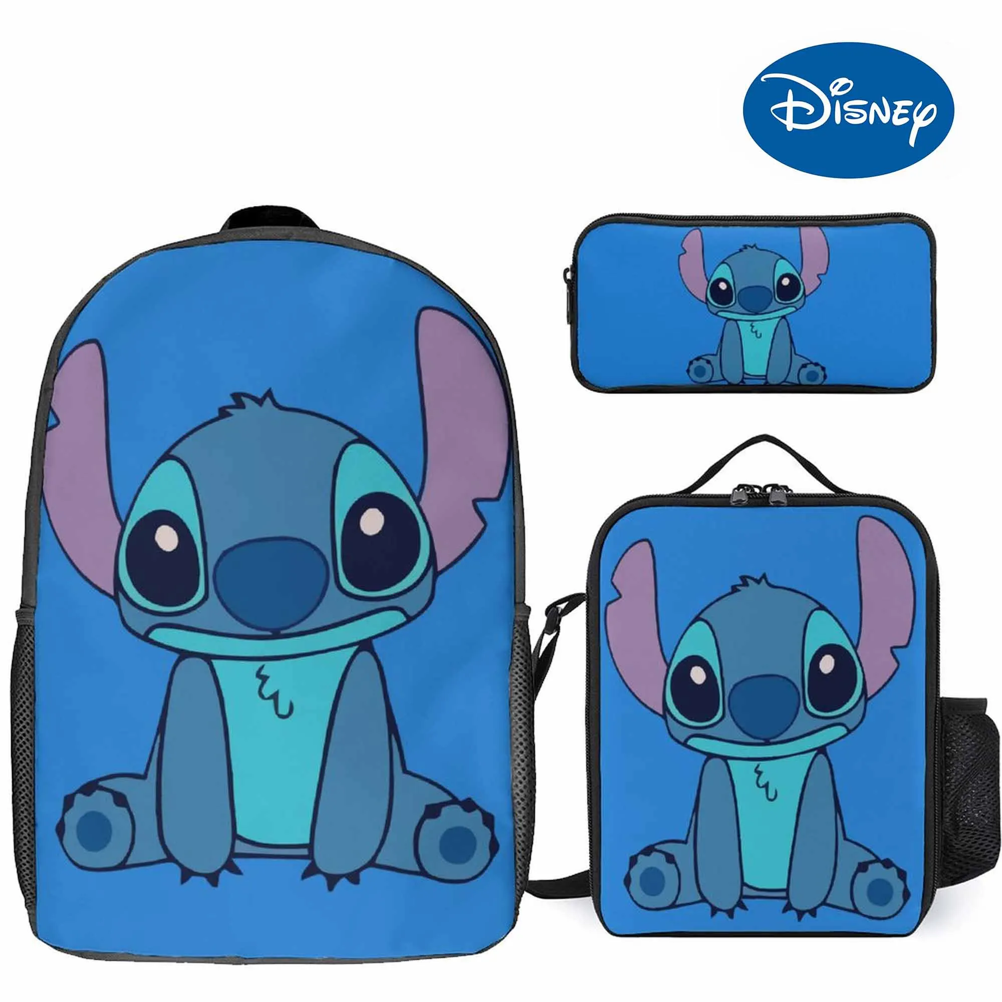 

Catton School Bag Custom Disney 3-Piece Bag Lunch Bag Pencil Box School Set Anime Peripheral Catton School Bag Custom DisneyGift