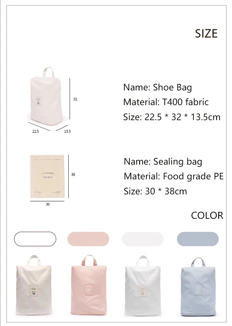 Portable Travel Shoe Bag Waterproof Sorting Pouch Home Organization And Storage Shoes Bag Luggage Organizer Travel Essentials 5 Sc3e339e3ee8a4b44a594768bc0bf2ebdK