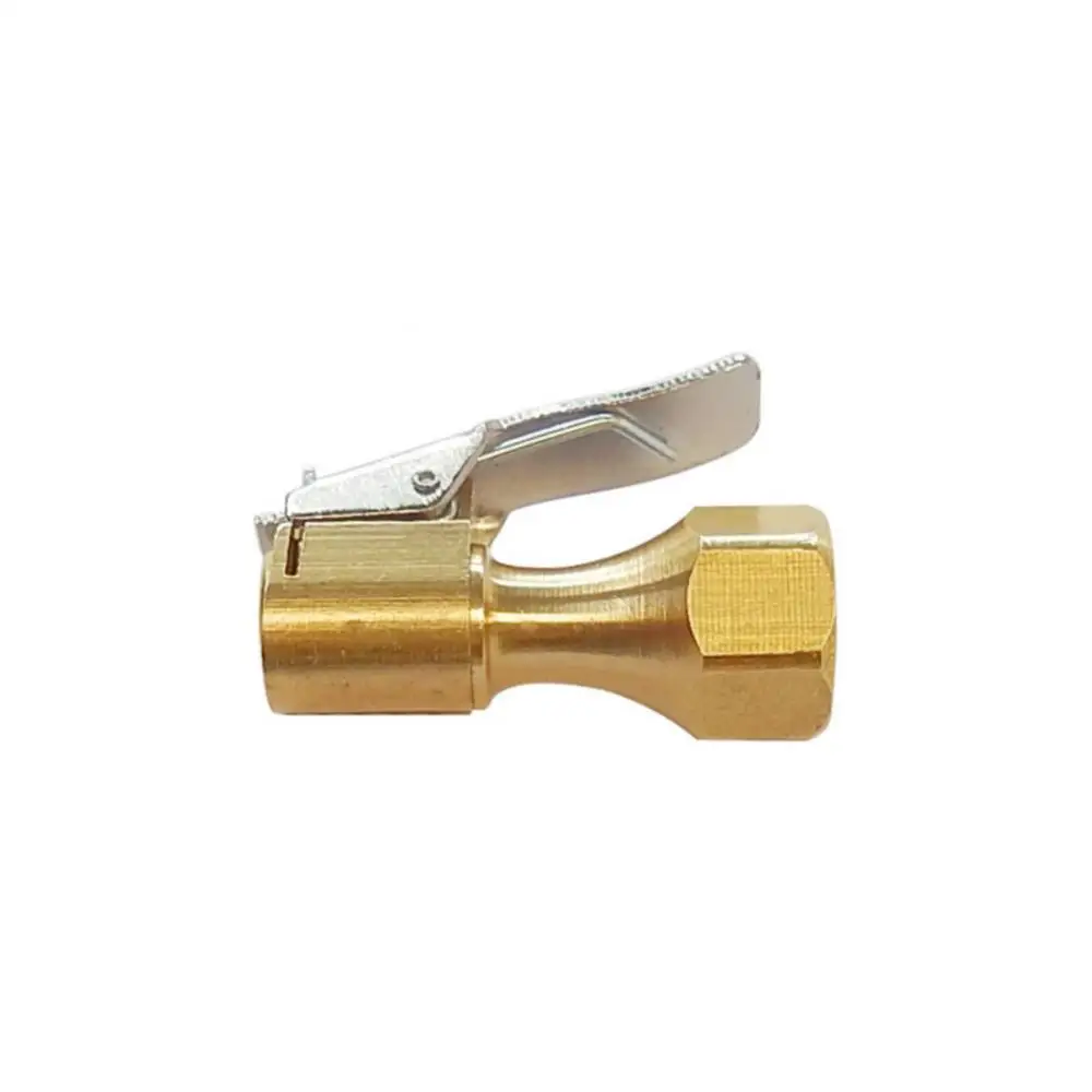 Brass Tire Inflator Chuck Adapter for Cars & Bikes