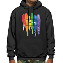 Lgbt Gay Love Lesbian Rainbow 2020 Hoodies Anime Clothing Harajuku Hoodie Japanese Streetwear Jackets Winter Oversize Sweaters tanie i dobre opinie Cztery pory roku Na co dzień CASUAL CN (pochodzenie) Pełne POLIESTER Drukuj