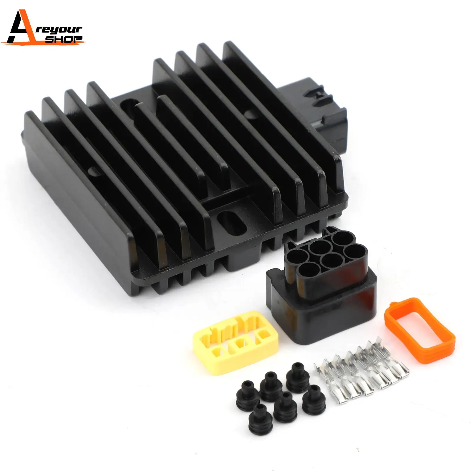 

Areyourshop for Yamaha Royal Star Tour Deluxe 1300 V Star 1100 YZF-R6 WR 250 X R 4XY-81960-00-00 Voltage Regulator Rectifier