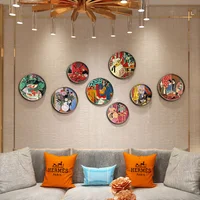 Matisse's Oil Painting Works Decorative Plates,Living Room Walls,Light Luxury Creative Decorations,Restaurant Hanging Plat 1