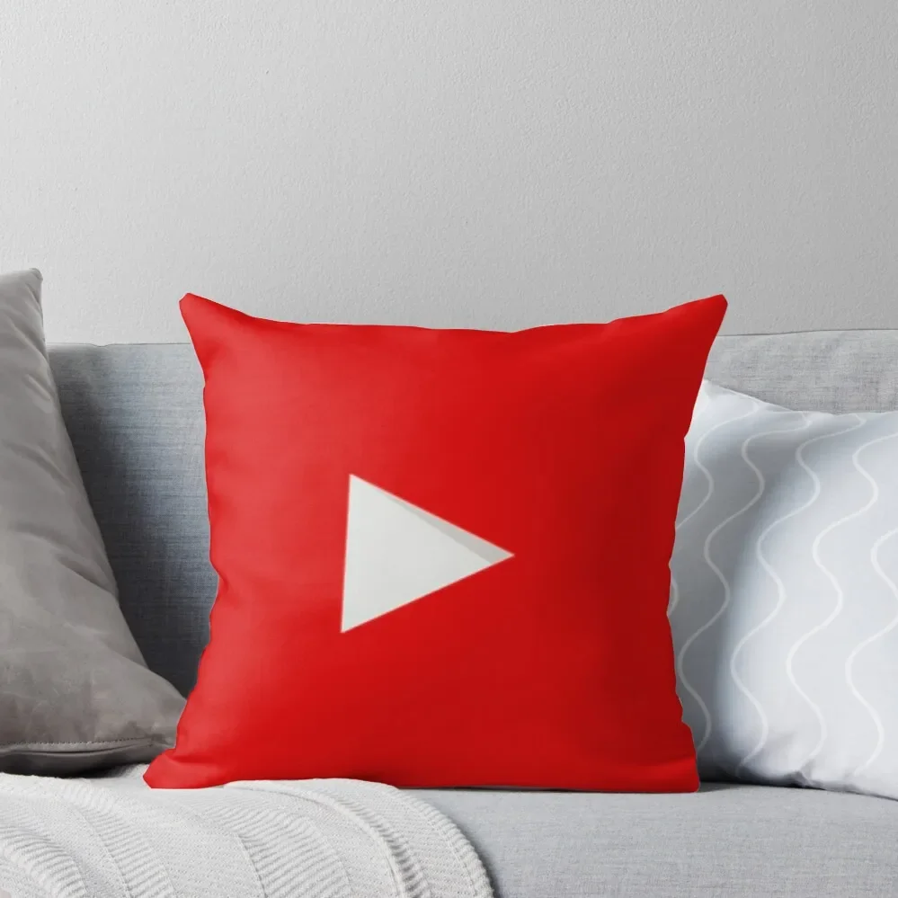 

YOUTUBE LOGO Throw Pillow