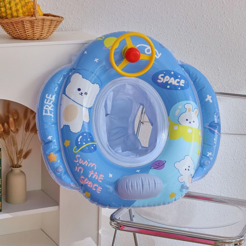 Inflatable Swimming Ring Pool Float Swimming Seat Water Play Tube Summer Beach Pool Party swimming toys