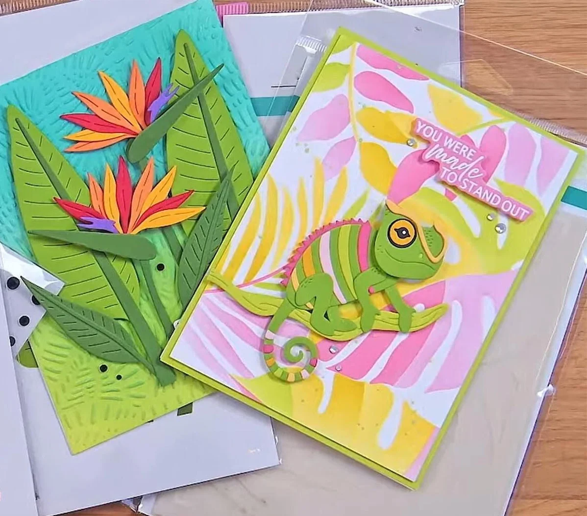 Go Wild Sentiments 금속 커팅 다이 클리어 스탬프 스텐실 핫 포일 DIY 스크랩북 공예 장식 엠보싱 템플릿