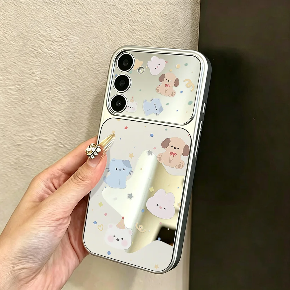 Star Phone Mirror Case with Enhanced Reflective Design