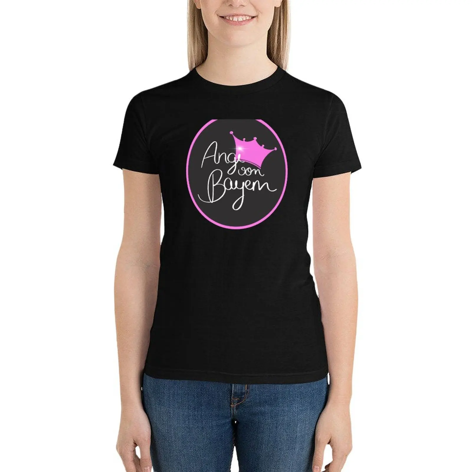 

Angi of Bavaria T-Shirt cute tops summer top Blouse funny woman t shirt